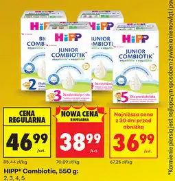 Biedronka HiPP Combiotic, 550 g: 2, 3, 4, 5 oferta
