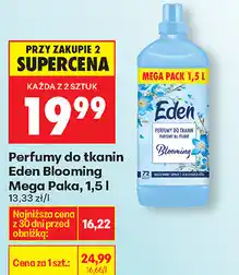 Biedronka Perfumy do tkanin Eden Blooming Mega Paka oferta