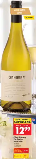 Biedronka Wino Chardonnay Exclusive Selection oferta