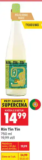 Biedronka Wino Rin Tin Tin oferta