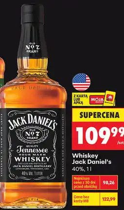 Biedronka Whiskey Jack Daniel's oferta