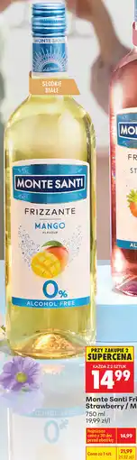 Biedronka Monte Santi Frizzante Mango 0% oferta