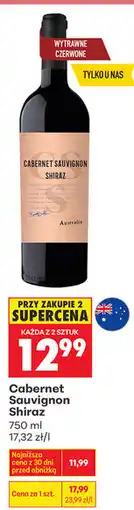 Biedronka Wino Cabernet Sauvignon Shiraz oferta