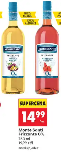 Biedronka Monte Santi Frizzante 0% oferta