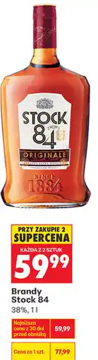 Biedronka Brandy Stock 84 oferta