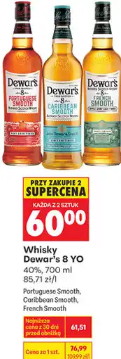 Biedronka Whisky Dewar's 8 YO oferta