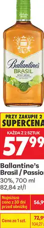 Biedronka Ballantine's Brasil / Passion / Wild oferta