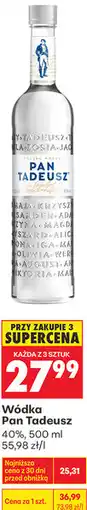 Biedronka Wódka Pan Tadeusz 40% oferta