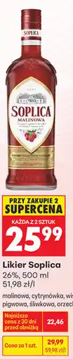 Biedronka Likier Soplica oferta