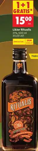 Biedronka Likier Ritualis 21% oferta