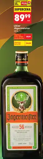Biedronka Likier Jägermeister 35% oferta