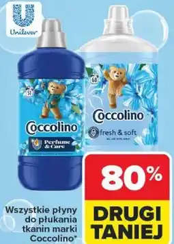 Carrefour Market Wszystkie płyny do płukania tkanin marki Coccolino oferta