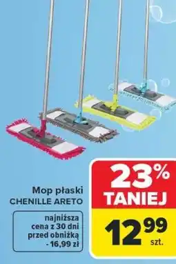 Carrefour Market Mop płaski Chenille Areto oferta