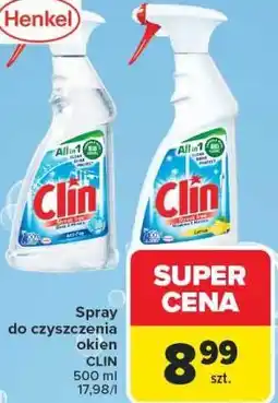 Carrefour Market Spray do czyszczenia okien Clin oferta