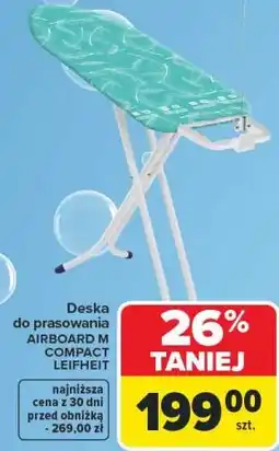 Carrefour Market Deska do prasowania AIRBOARD M COMPACT LEIFHEIT oferta