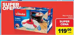 Carrefour Market Mop obrotowy Vileda Turbo 2in1 Microfibre oferta