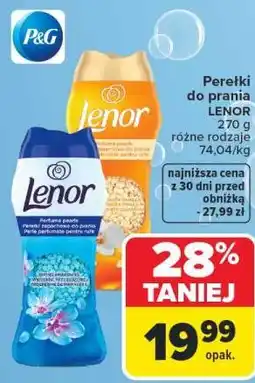 Carrefour Market Perełki do prania Lenor oferta