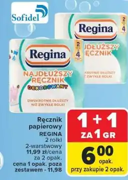 Carrefour Market Ręcznik papierowy REGINA Najdłuższy Ręcznik oferta