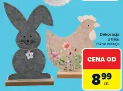 Carrefour Market Dekoracja z filcu różne rodzaje oferta