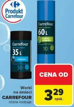Carrefour Market Worki na śmieci Carrefour różne rodzaje oferta