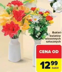 Carrefour Market Bukiet kwiatów wiosennych sztucznych oferta