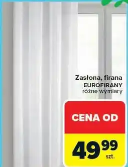 Carrefour Market Zasłona, firana EUROFIRANY oferta