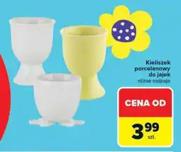 Carrefour Market Kieliszek porcelanowy do jajek różne rodzaje oferta