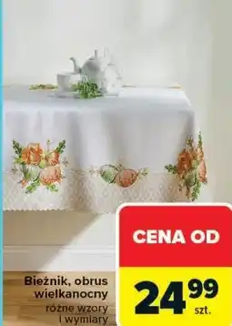 Carrefour Market Bieżnik, obrus wielkanocny różne wzory i wymiary oferta