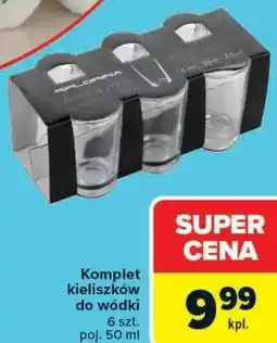 Carrefour Market Komplet kieliszków do wódki oferta