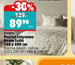 Biedronka DETEXPOL Pościel satynowa oferta