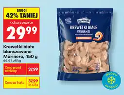 Biedronka Krewetki białe blanszowane Marinero oferta