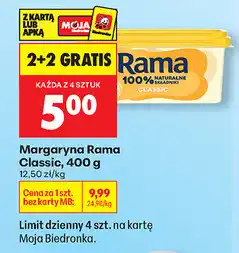 Biedronka Margaryna Rama oferta