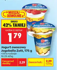 Biedronka Jogurt owocowy Jogobella oferta