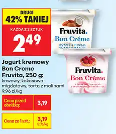Biedronka Jogurt kremowy Bon Creme Fruvita oferta