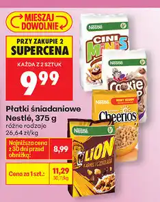 Biedronka Płatki śniadaniowe Nestlé oferta