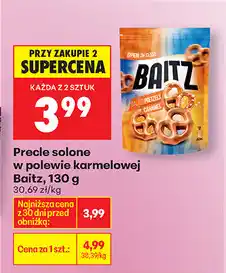 Biedronka Precle solone w pół.owie karmelowej oferta