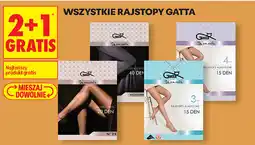 Biedronka Wszystkie rajstopy Gatta oferta