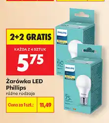 Biedronka Żarówka LED Philips oferta