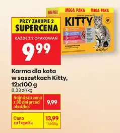 Biedronka Karma dla kota w saszetkach Kitty oferta