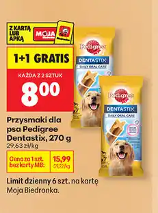 Biedronka Przysmaki dla psa Pedigree Denastix oferta
