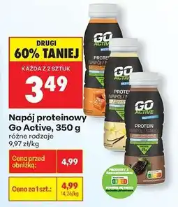 Biedronka Napój proteinowy Go Active, 350 g oferta