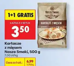 Biedronka Kartacze z mięsem Nasze Smaki, 500 g oferta