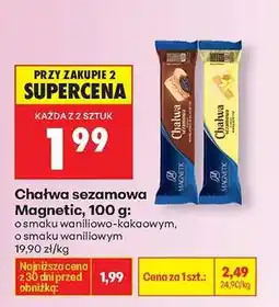 Biedronka Chałwa sezamowa Magnetic, 100 g oferta