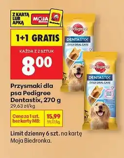 Biedronka Przysmaki dla psa Pedigree Dentastix, 270 g oferta
