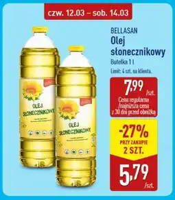 ALDI Olej słonecznikowy Bellasan oferta