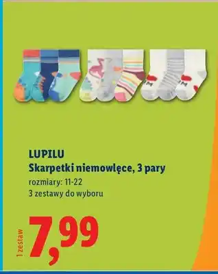 Skarpetki niemowlęce, 3 pary