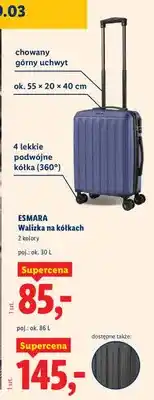 Lidl Walizka na kółkach oferta