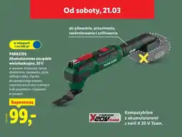 Lidl Akumulatorowe narzędzie wielofunkcyjne 20V oferta