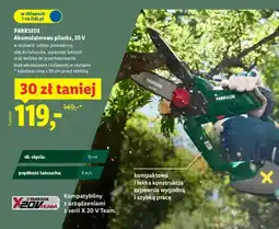 Lidl Pilarka akumulatorowa 20V oferta