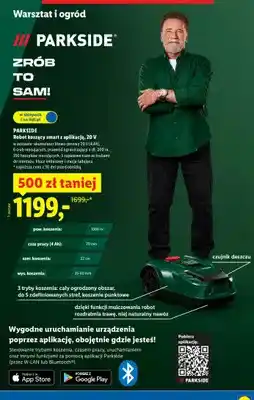 Lidl Robot koszący smart z aplikacją, 20 V oferta